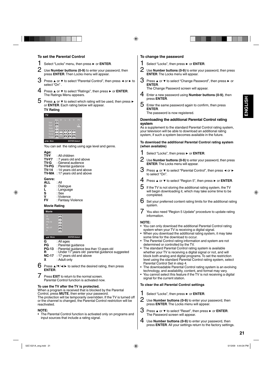 Hitachi L19D103 User Manual | Page 21 / 40