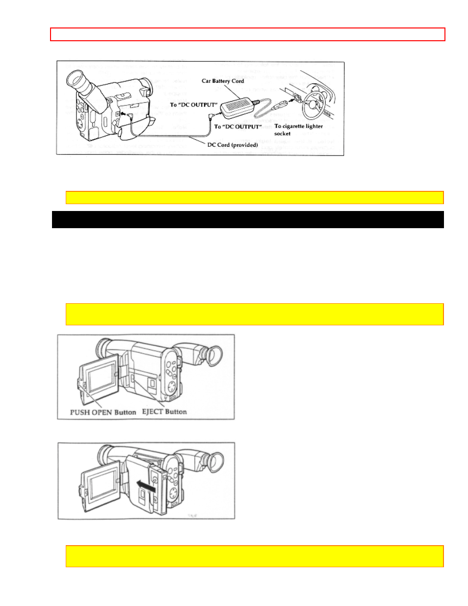 Inserting and removing cassettes, Inserting a cassette | Hitachi VM-H725LA User Manual | Page 20 / 59