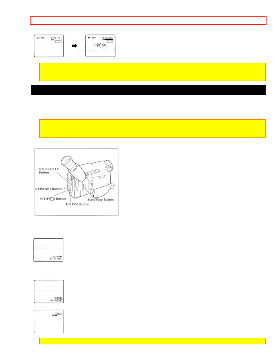 Setting the date and time | Hitachi VM-H725LA User Manual | Page 22 / 59