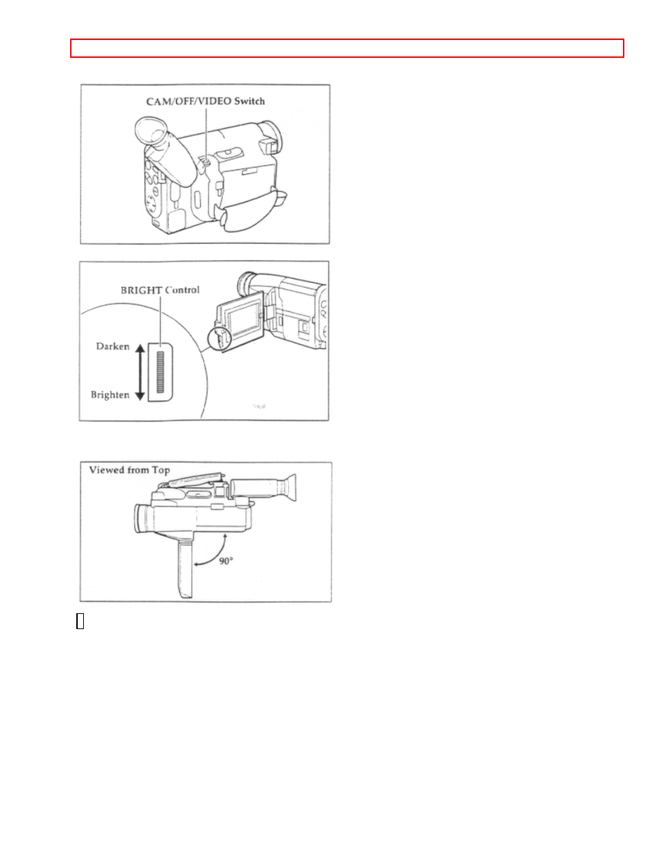 Range in which the lcd monitor can be moved | Hitachi VM-H725LA User Manual | Page 26 / 59