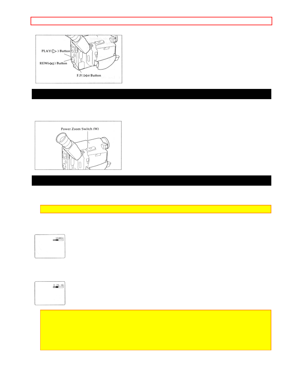 Using macro date search, Using macro, Date search | Hitachi VM-H725LA User Manual | Page 40 / 59