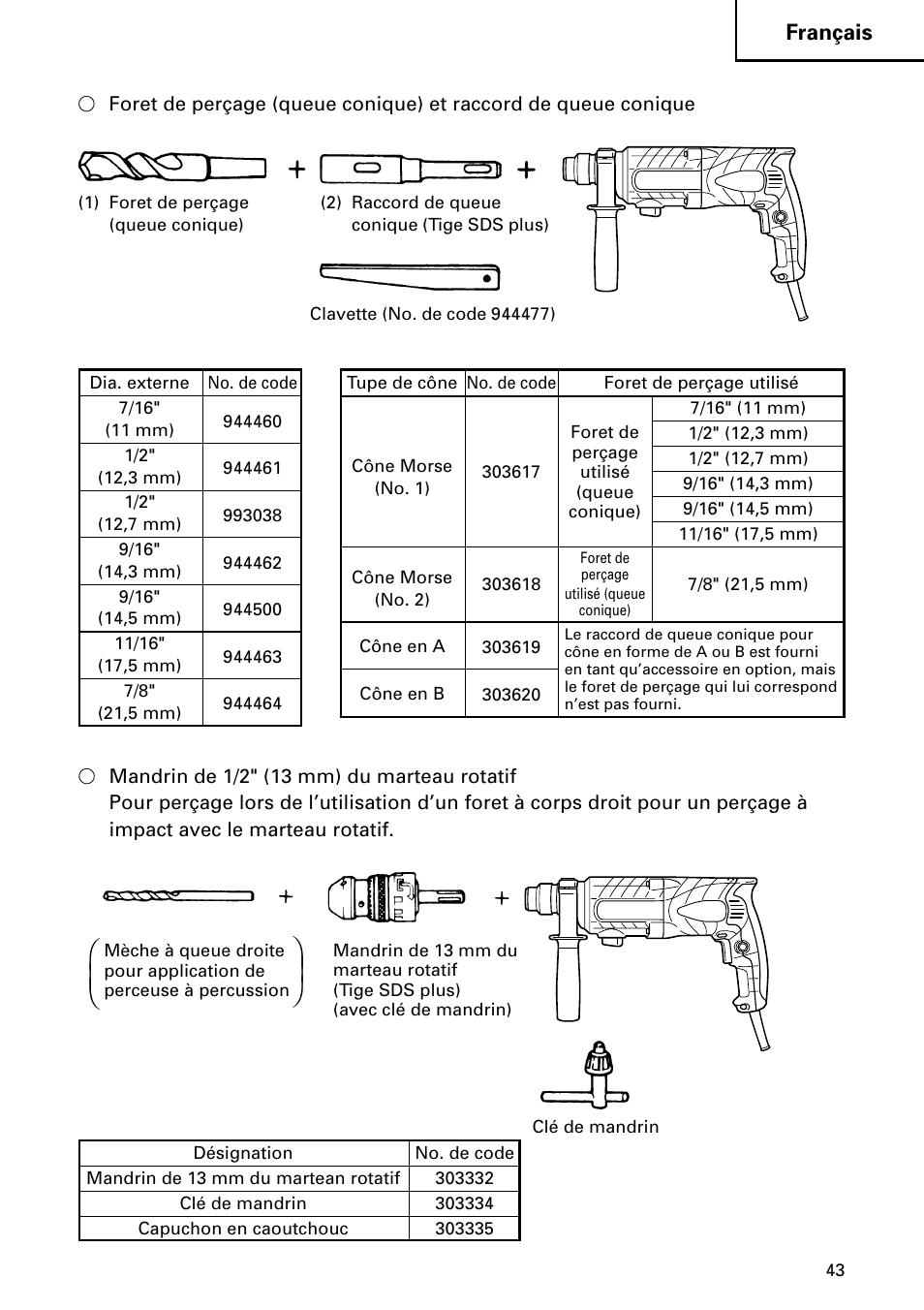 Hitachi DH 24PC2 User Manual | Page 43 / 76