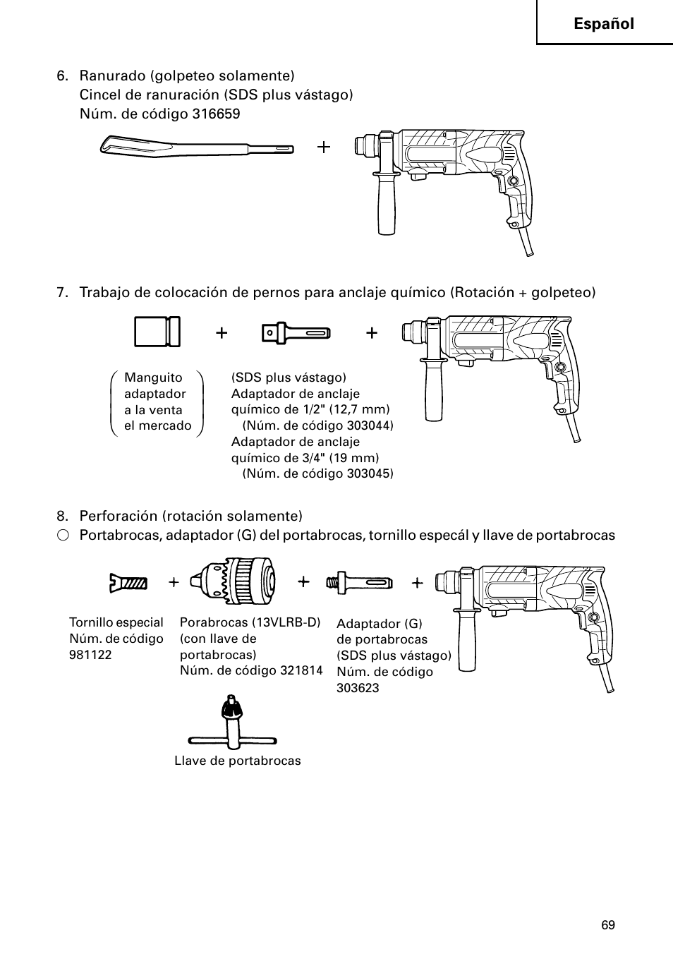 Hitachi DH 24PC2 User Manual | Page 69 / 76