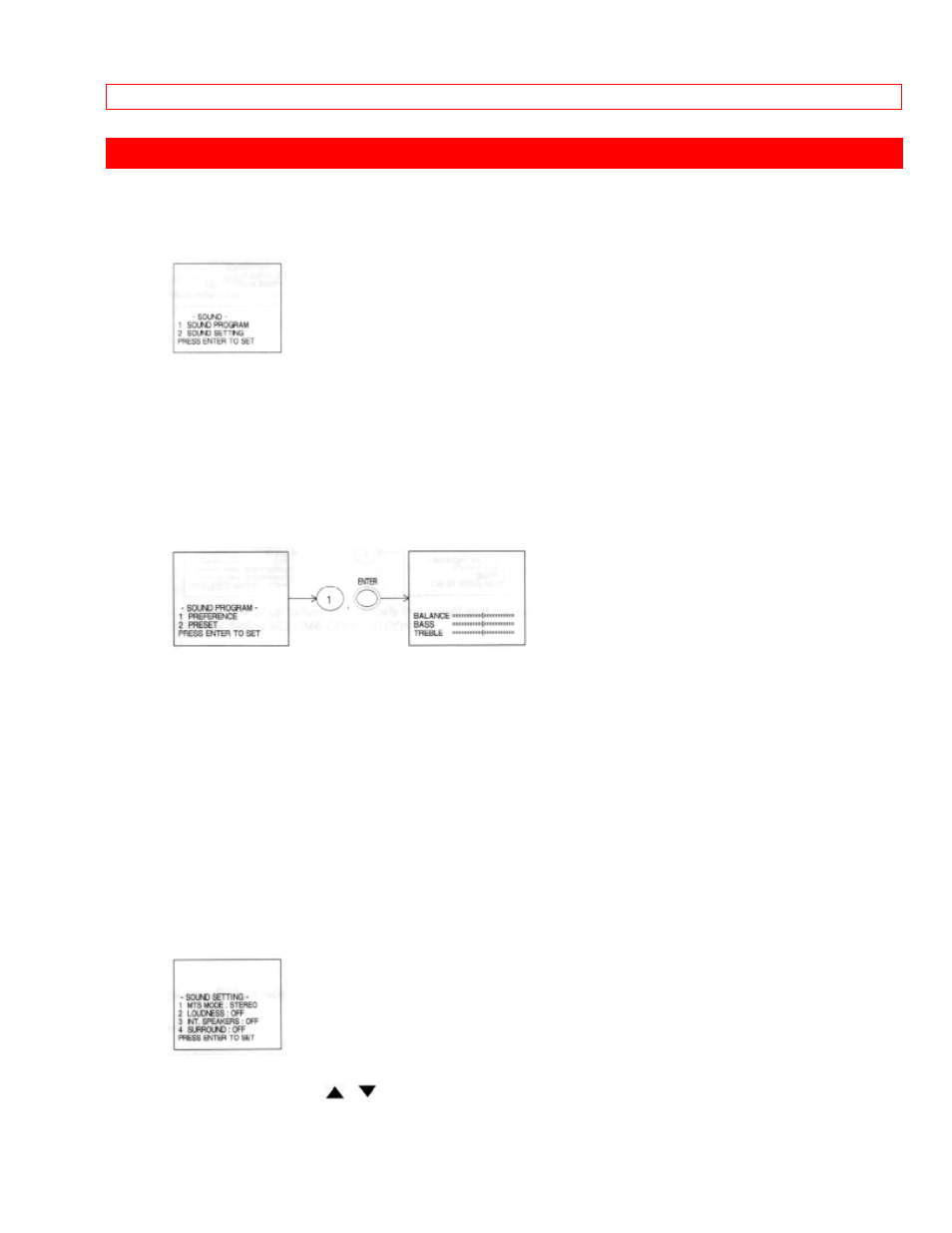 Sound- functions (27ax4b, 27ax3b, 27ax0b) | Hitachi 27AX4B User Manual | Page 31 / 47