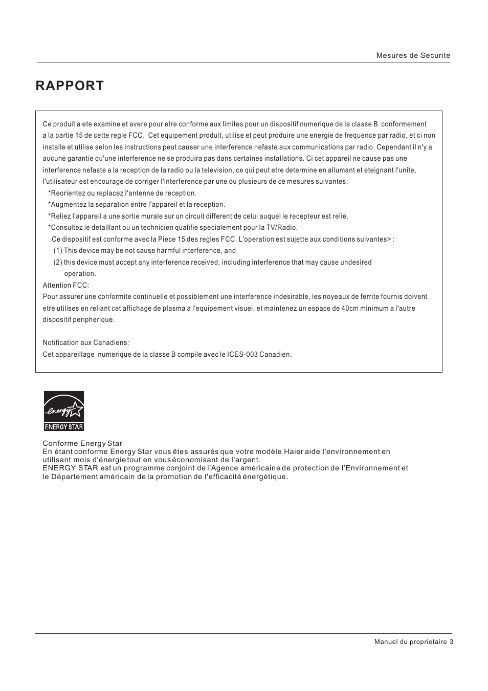 Rapport | Hitachi HLC26R1 User Manual | Page 45 / 126