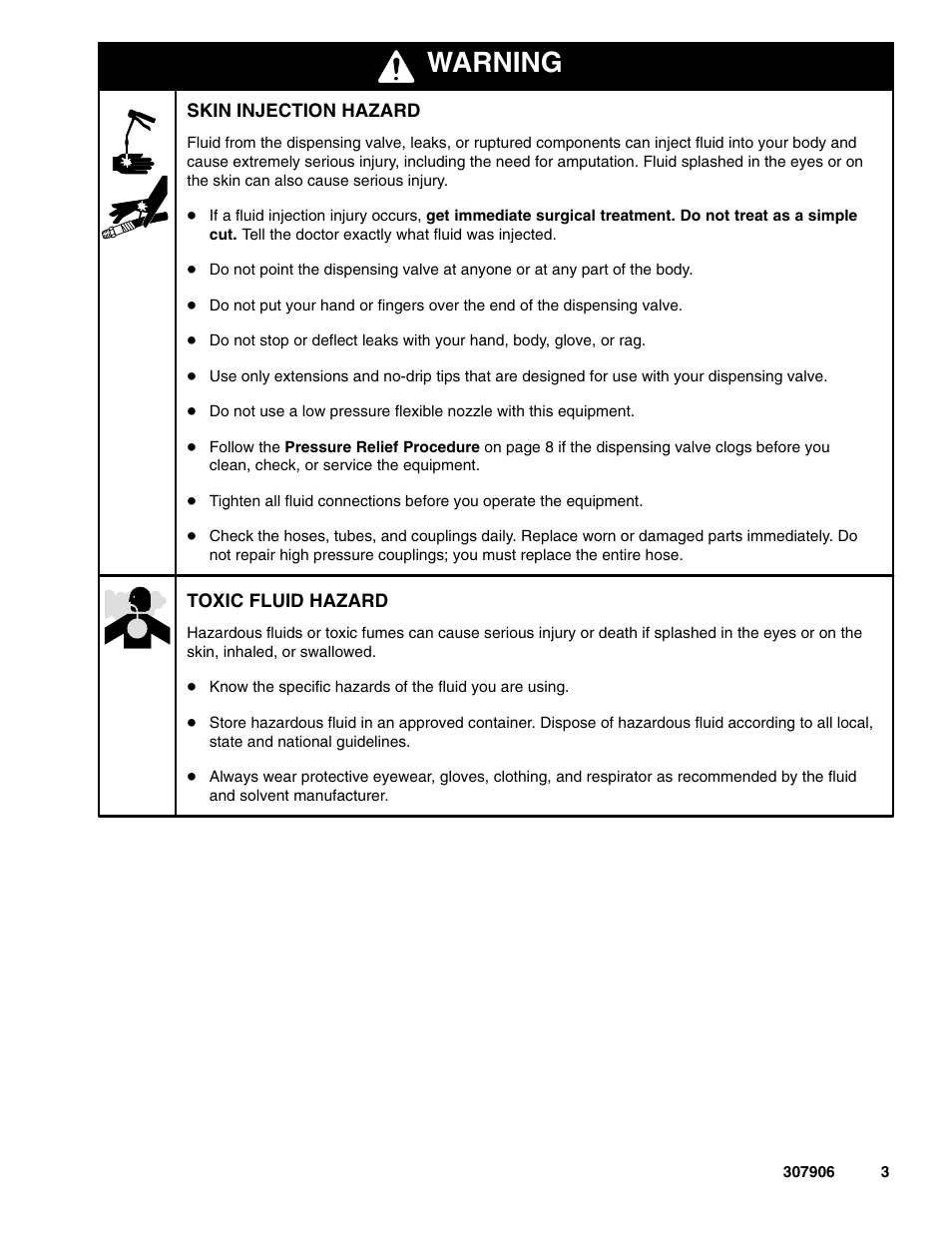 Warning | Hitachi 222104 User Manual | Page 3 / 16