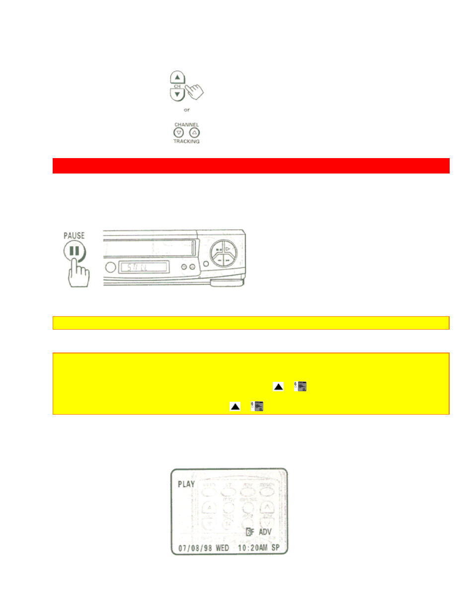 Special playback effects, Variable speed playback | Hitachi VT-FX633A User Manual | Page 33 / 68