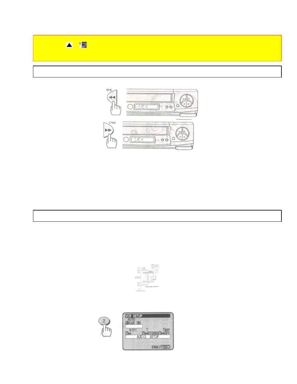 Visual search choosing a mode for audio playback, Visual search, Choosing a mode for audio playback | Hitachi VT-FX633A User Manual | Page 35 / 68