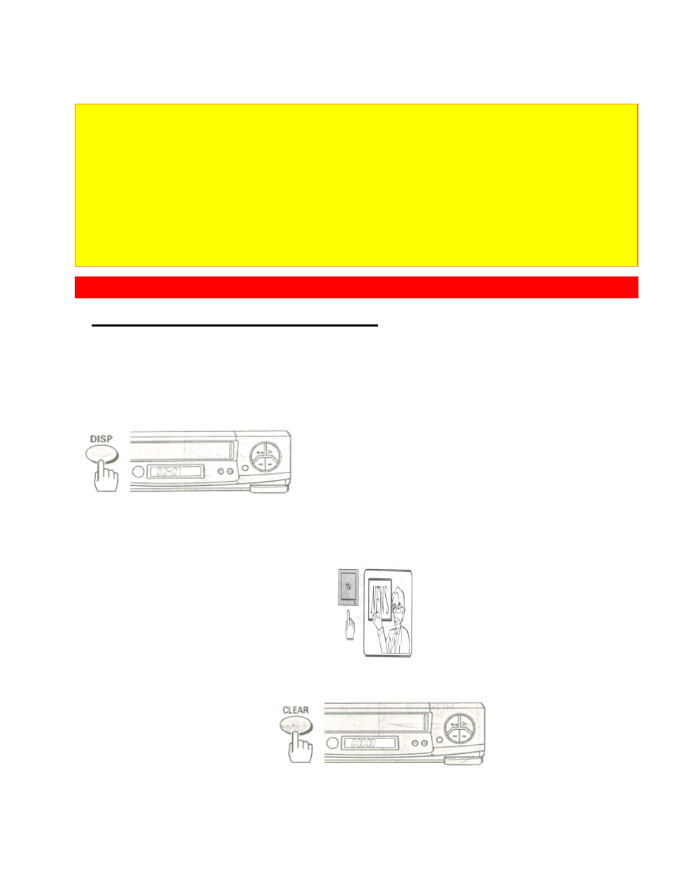 Indexing with the time counter | Hitachi VT-FX633A User Manual | Page 40 / 68