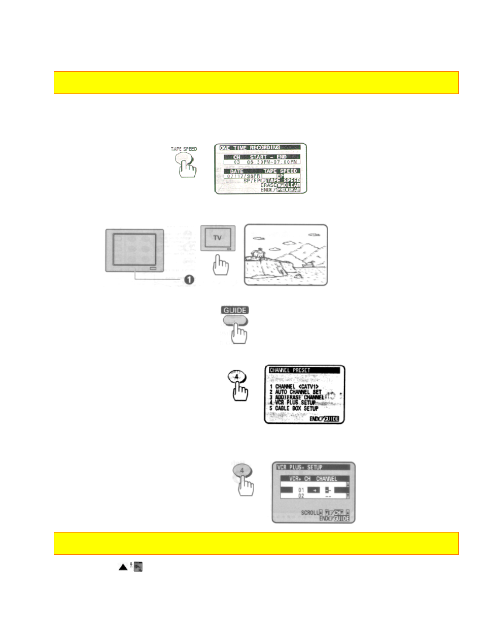 Vcr plus+ setup - channel setup | Hitachi VT-FX633A User Manual | Page 52 / 68