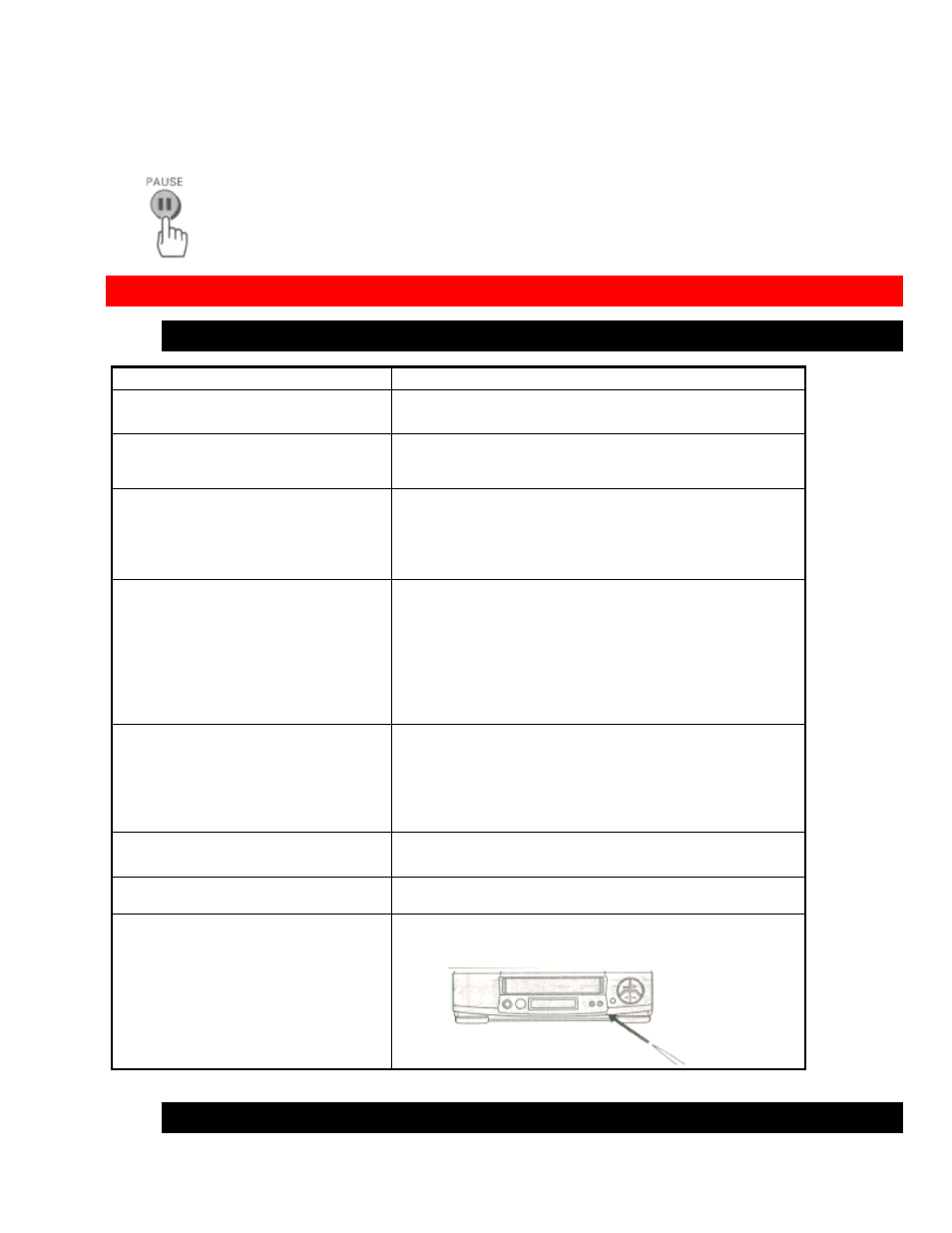 Problem guide / maintenance, Problem guide maintenance | Hitachi VT-FX633A User Manual | Page 65 / 68