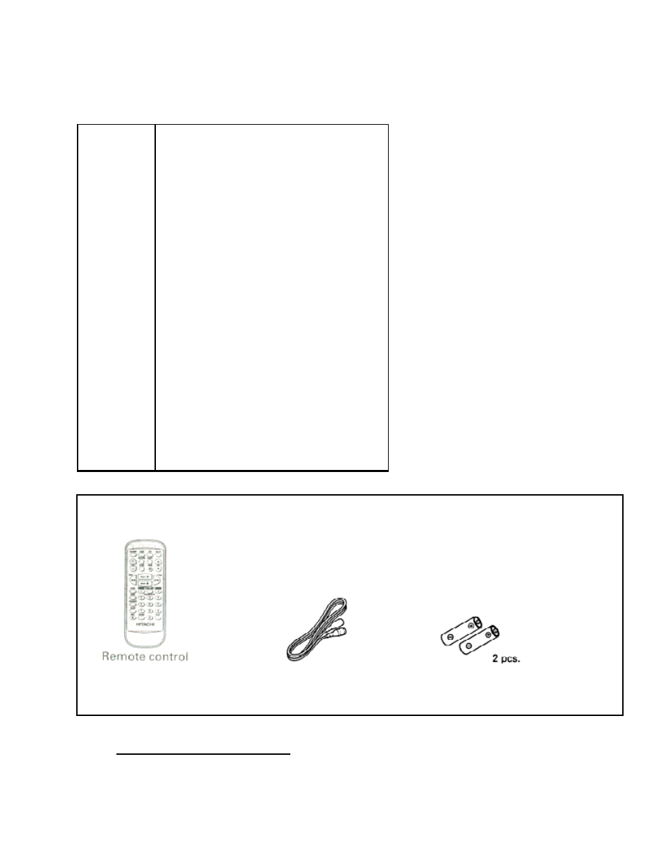 Vcr customer controls | Hitachi VT-FX633A User Manual | Page 8 / 68