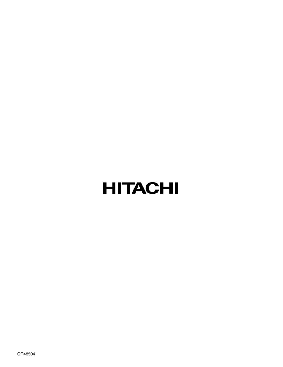 Hitachi 43FDX10B User Manual | Page 68 / 68