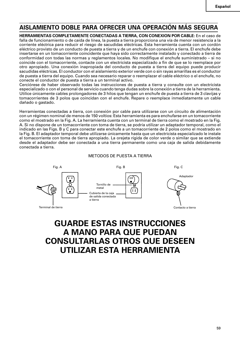 Hitachi C 10RA2 User Manual | Page 59 / 85