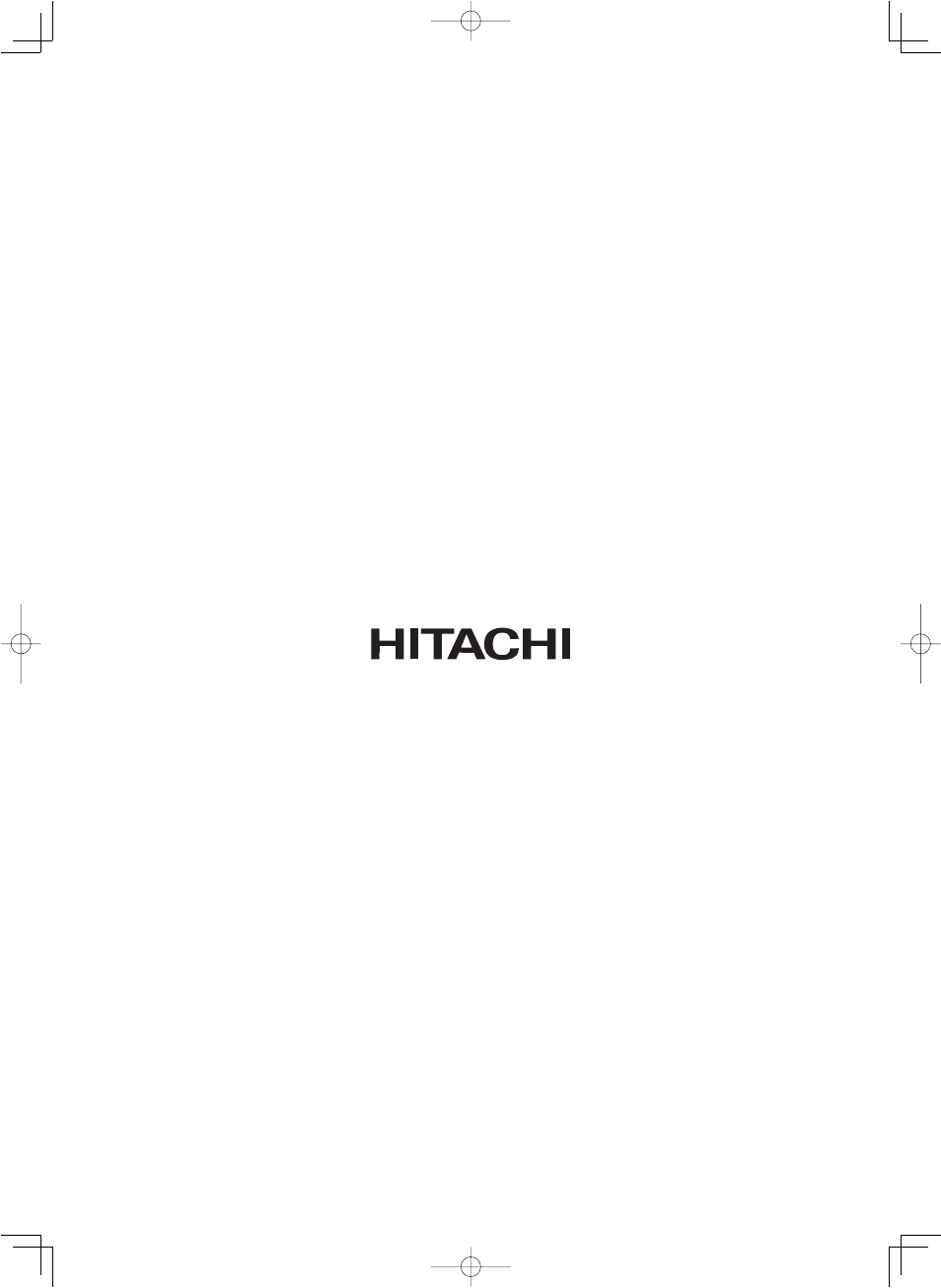 Hitachi 42PD8800TA User Manual | Page 62 / 62
