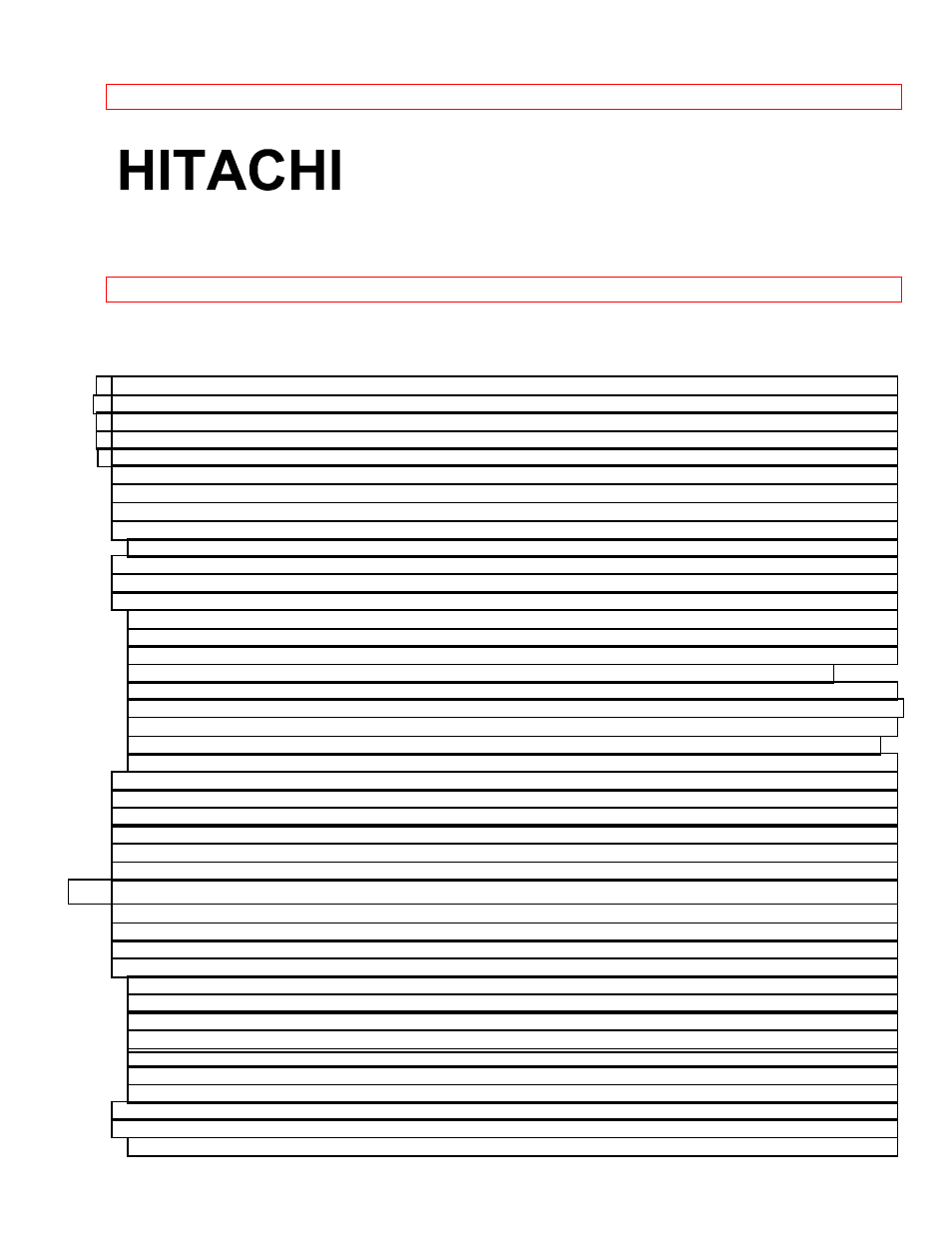 Hitachi 61SDX01B User Manual | 99 pages