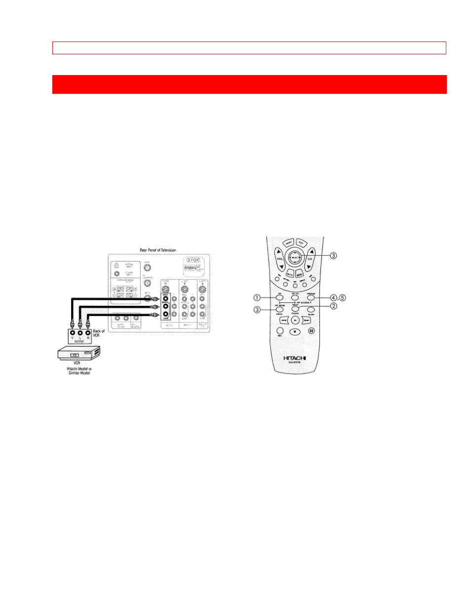 Picture-in-picture (pip) | Hitachi 61SDX01B User Manual | Page 37 / 99