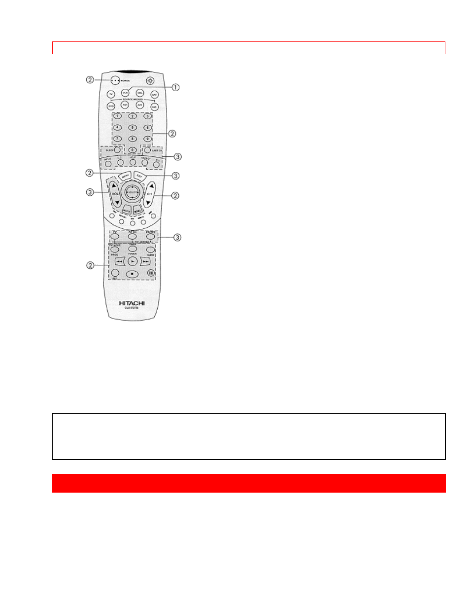 Using the remote to control cable box functions, Operating the precoded function for your cable box | Hitachi 61SDX01B User Manual | Page 42 / 99