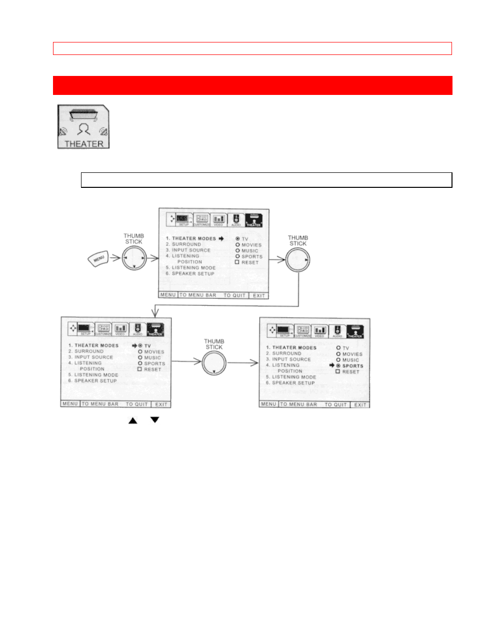 Theater | Hitachi 61SDX01B User Manual | Page 84 / 99