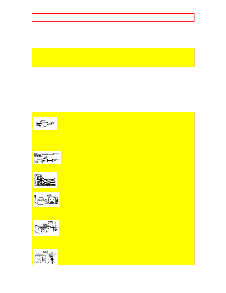 Important safeguards, Important safeguards - 4 | Hitachi 20CX20B501 User Manual | Page 4 / 31