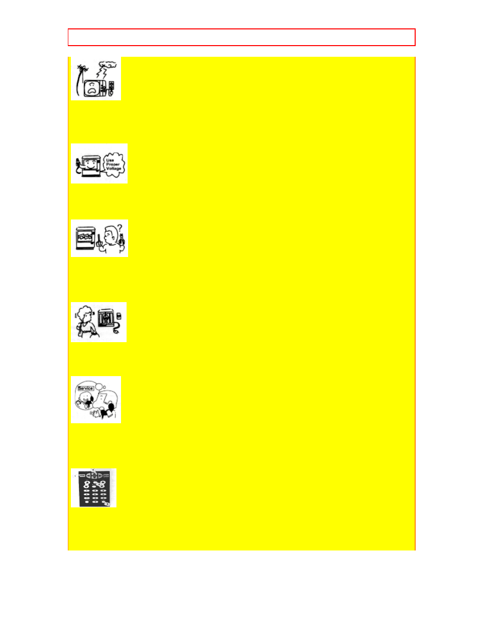 Important safeguards - 7 | Hitachi 20CX20B501 User Manual | Page 7 / 31