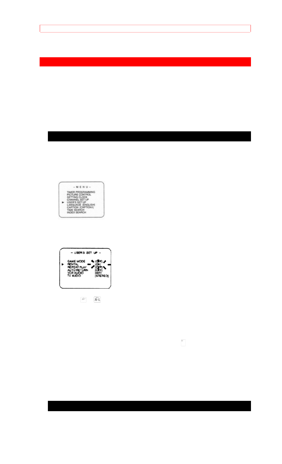 Special playback, Rental playback to cancel the rental mode, Repeat playback | Hitachi 19VR11B User Manual | Page 36 / 60