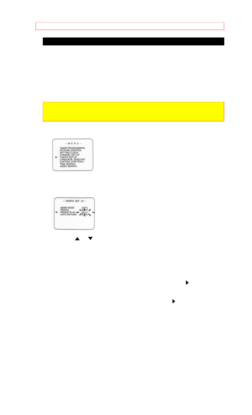 Repeat playback to cancel the repeat play mode | Hitachi 13VR10B User Manual | Page 36 / 59