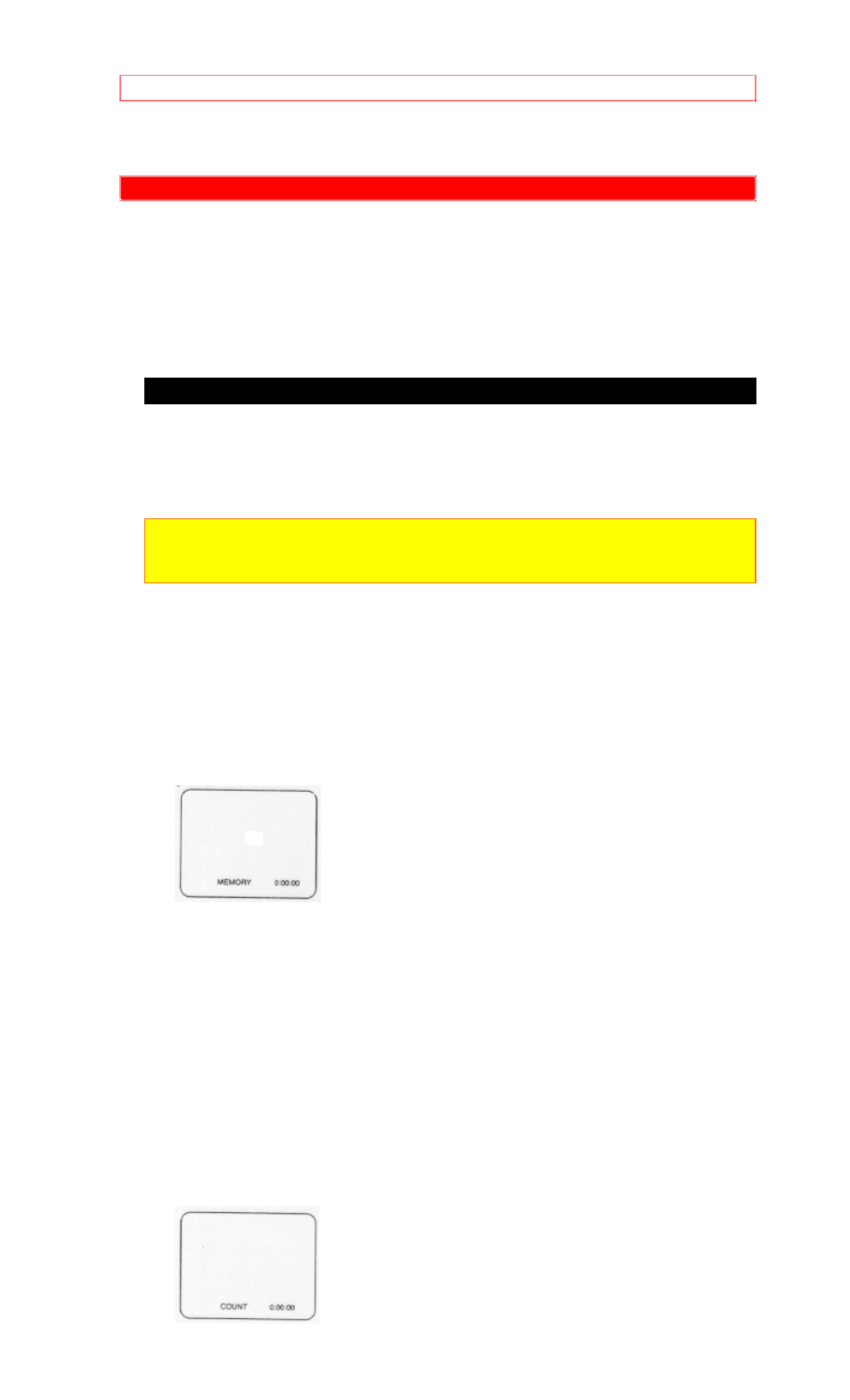 Search, Counter memory to cancel the counter memory | Hitachi 13VR10B User Manual | Page 37 / 59