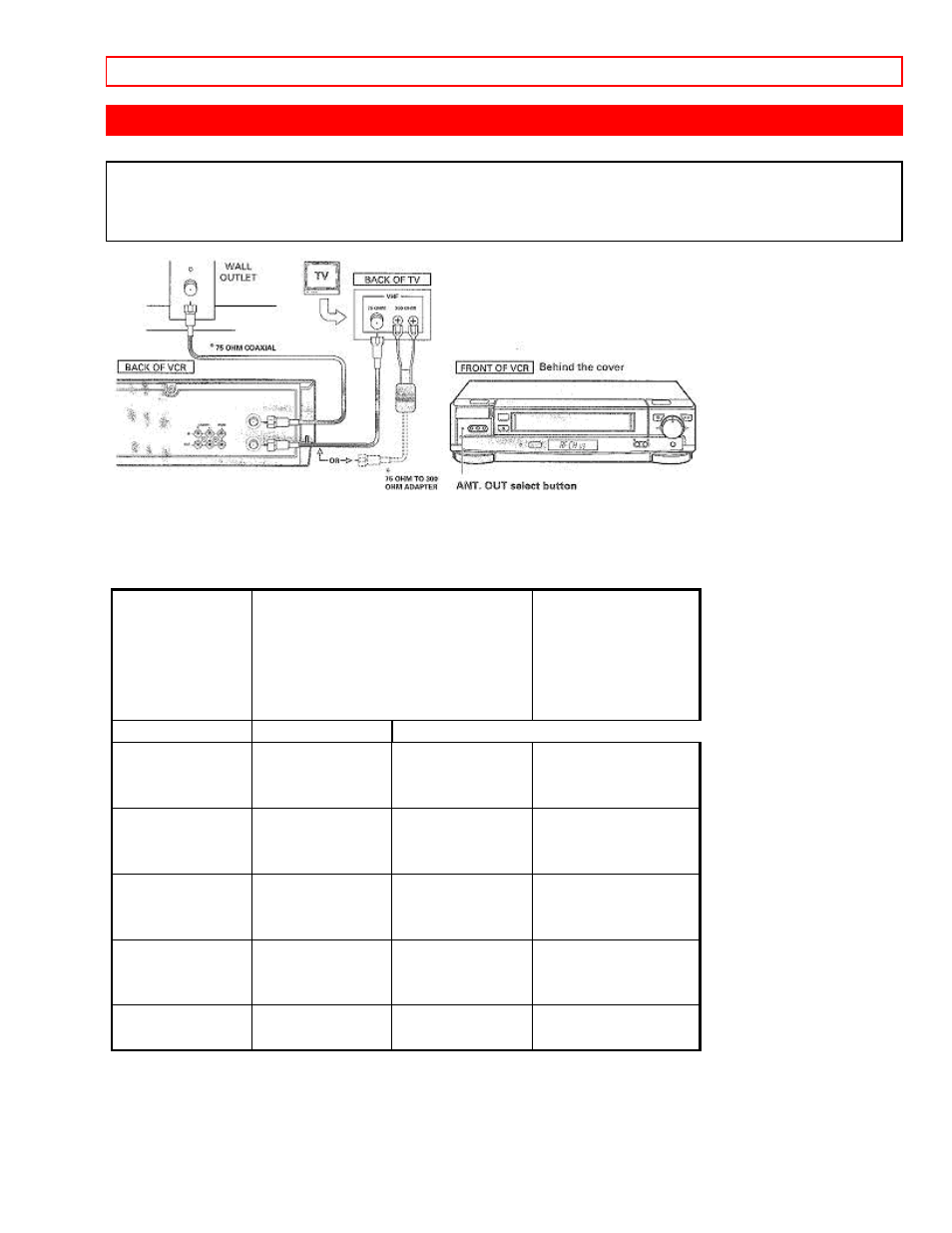 Basic cable hookup [c, With this hookup | Hitachi VTUX-6450A User Manual | Page 18 / 79