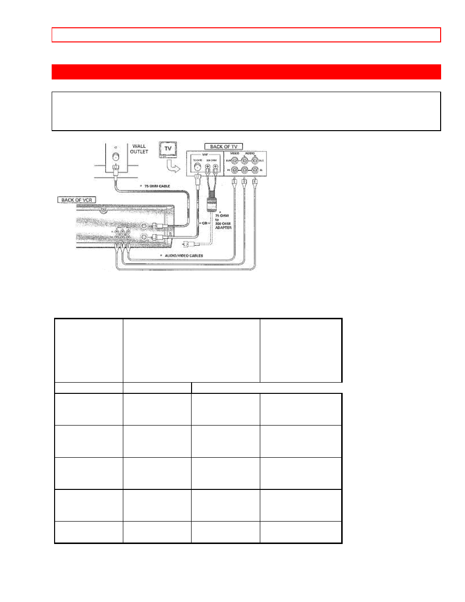 Advanced cable hookup -av hookup [d, With this hookup | Hitachi VTUX-6450A User Manual | Page 20 / 79