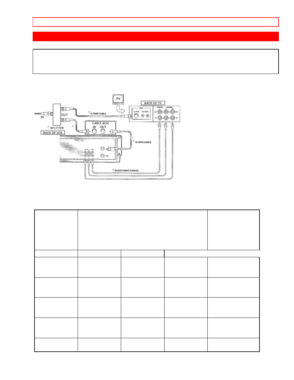 With this hookup | Hitachi VTUX-6450A User Manual | Page 24 / 79