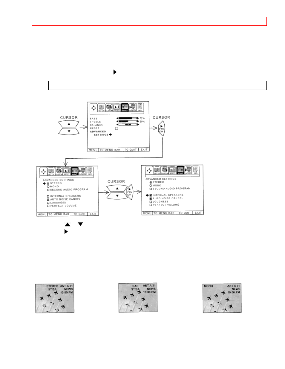 Advanced settings | Hitachi 50GX49B User Manual | Page 51 / 58