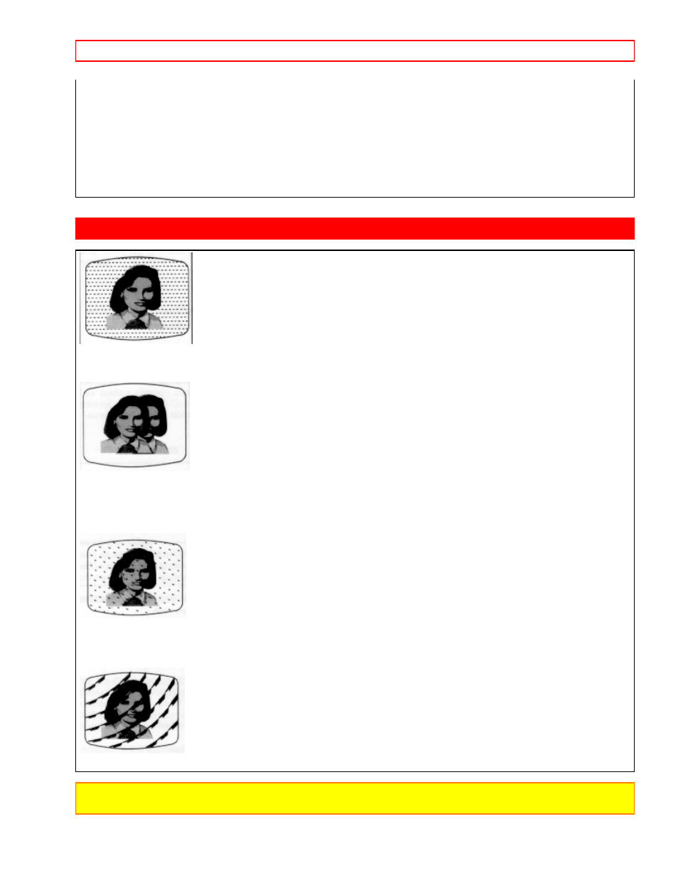 Reception problems | Hitachi 50GX49B User Manual | Page 55 / 58