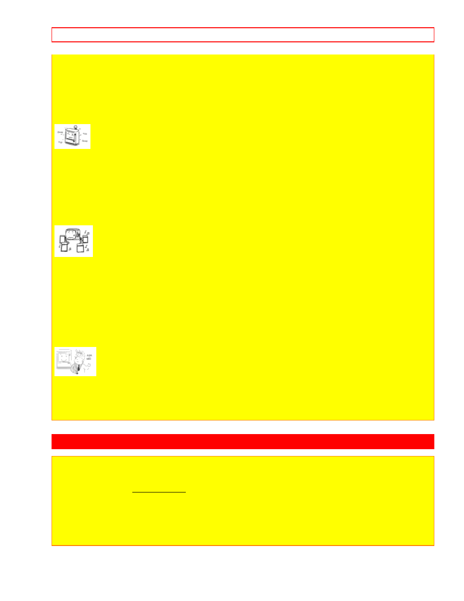 Picture cautions | Hitachi 50GX49B User Manual | Page 7 / 58