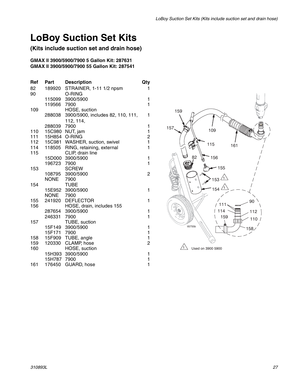 Loboy suction set kits | Hitachi GMAX II 3900 User Manual | Page 27 / 32