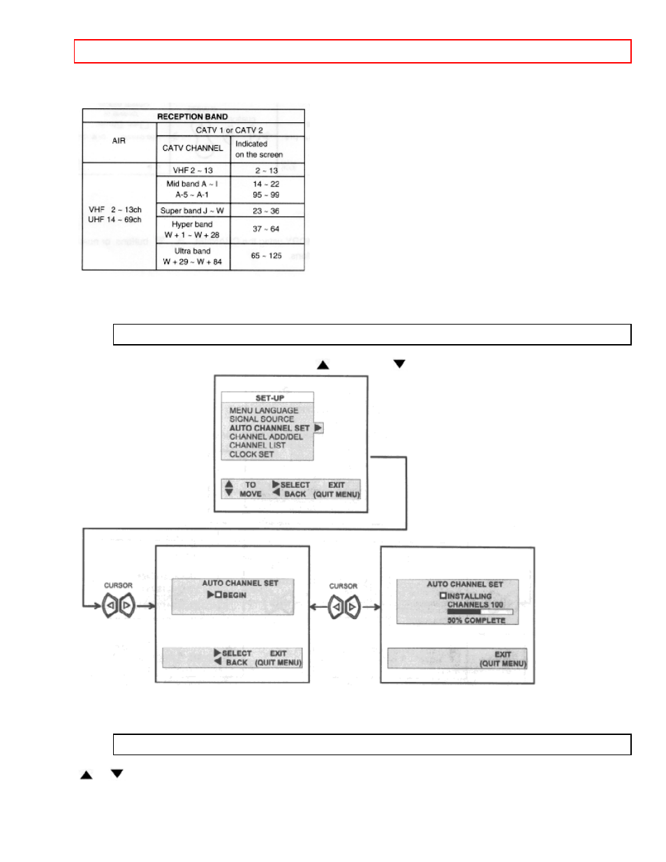 Setup 23 | Hitachi 27CX21B User Manual | Page 23 / 36