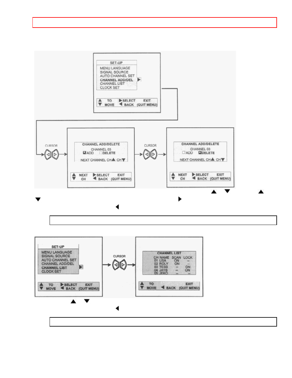 Setup 24 | Hitachi 27CX21B User Manual | Page 24 / 36