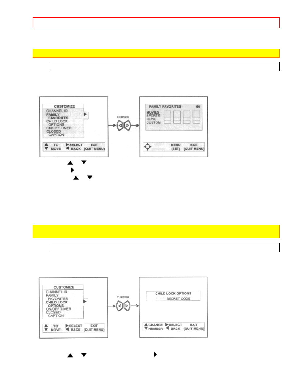 Customize 26 | Hitachi 27CX21B User Manual | Page 26 / 36