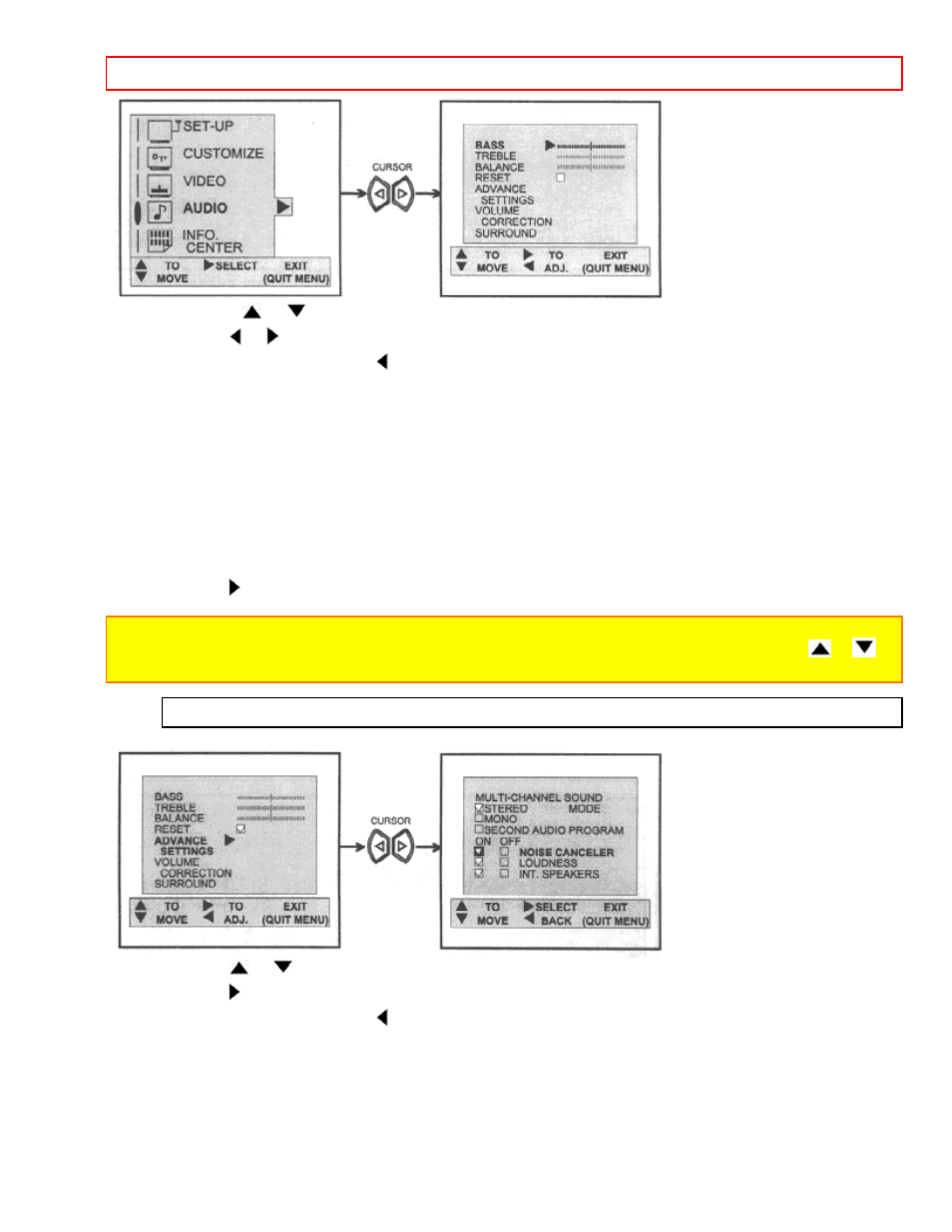Audio 30 | Hitachi 27CX21B User Manual | Page 30 / 36