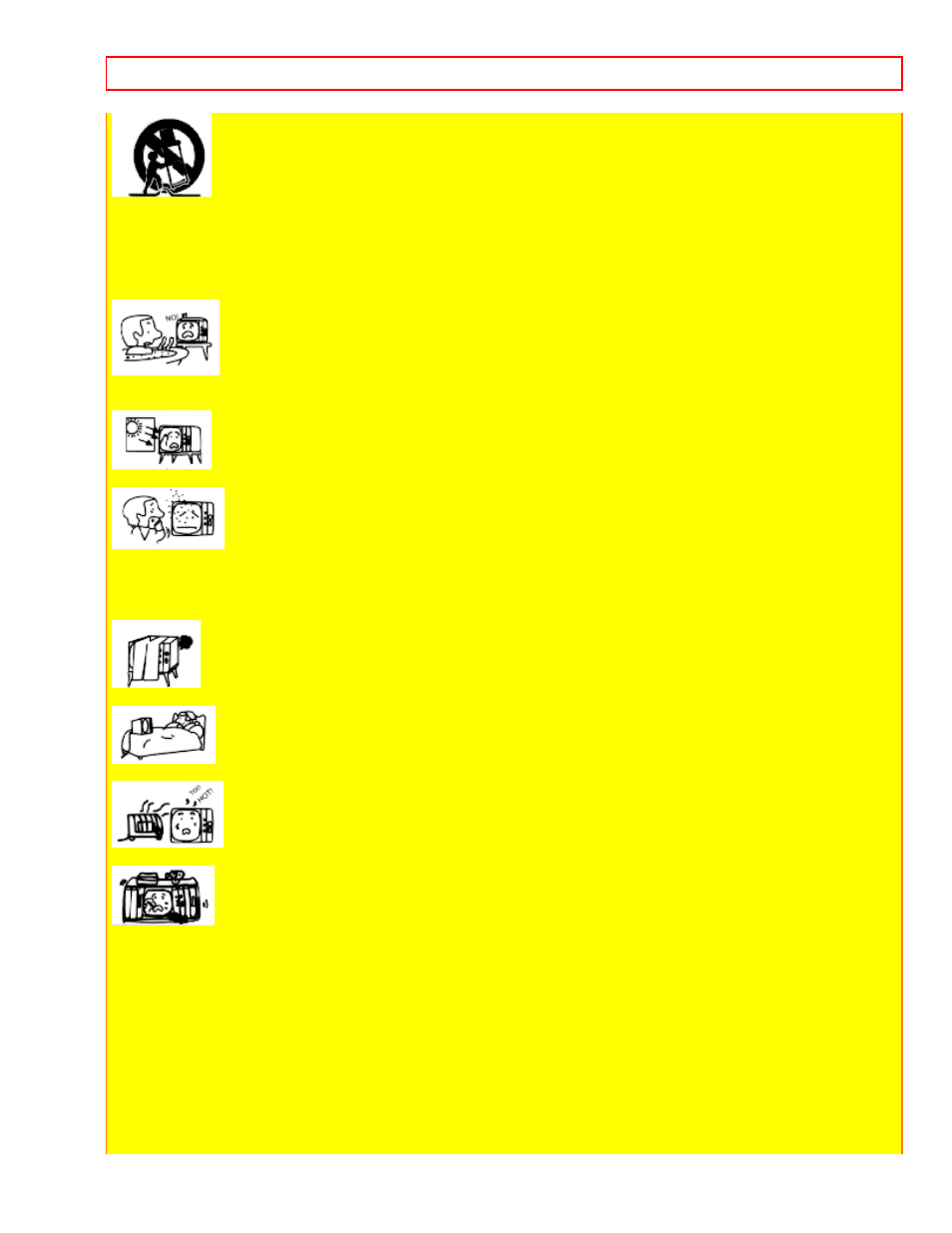 Important safeguards 5 | Hitachi 27CX21B User Manual | Page 5 / 36