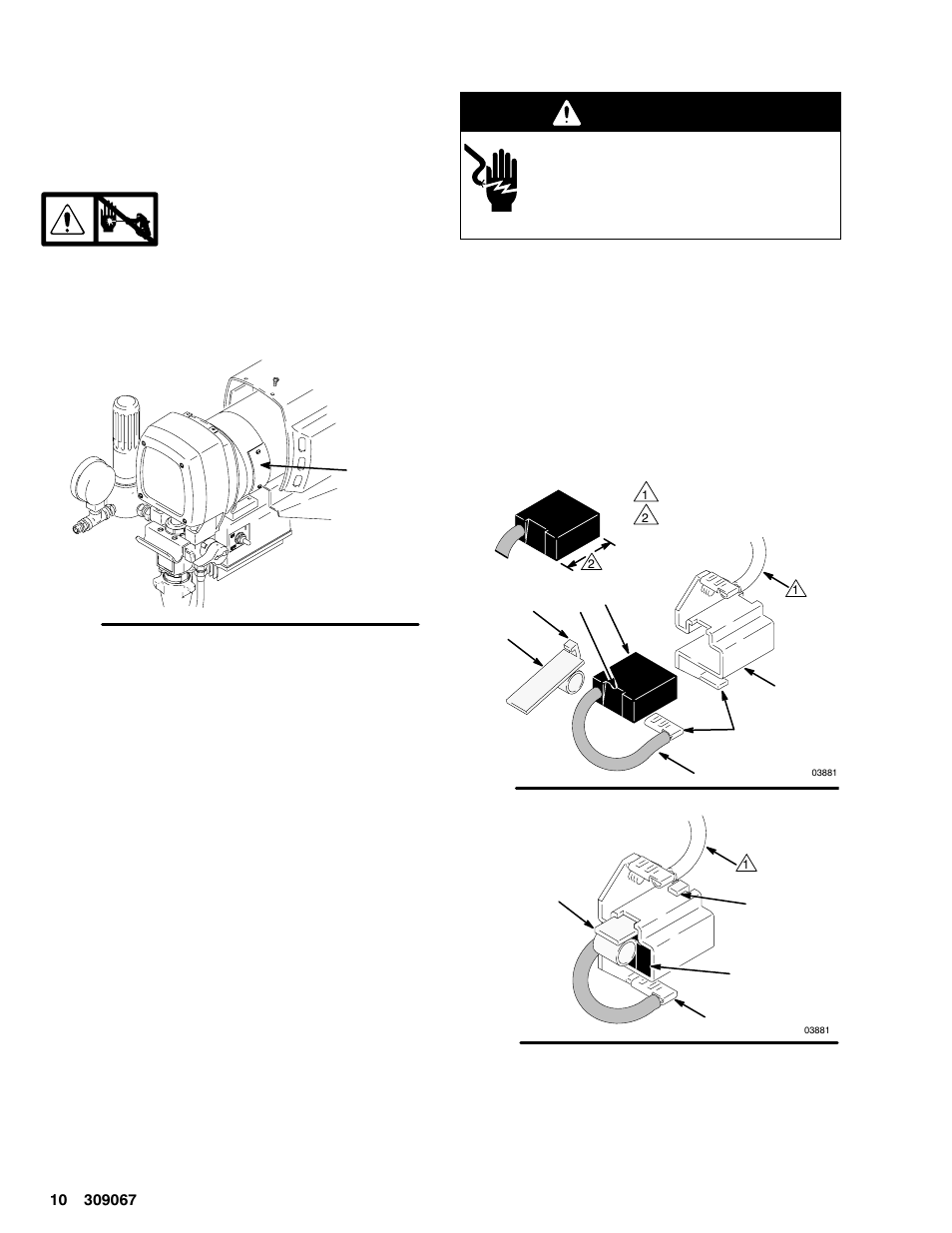 Motor brushes, Warning | Hitachi ULTRA R MAX 695 309067 User Manual | Page 10 / 28