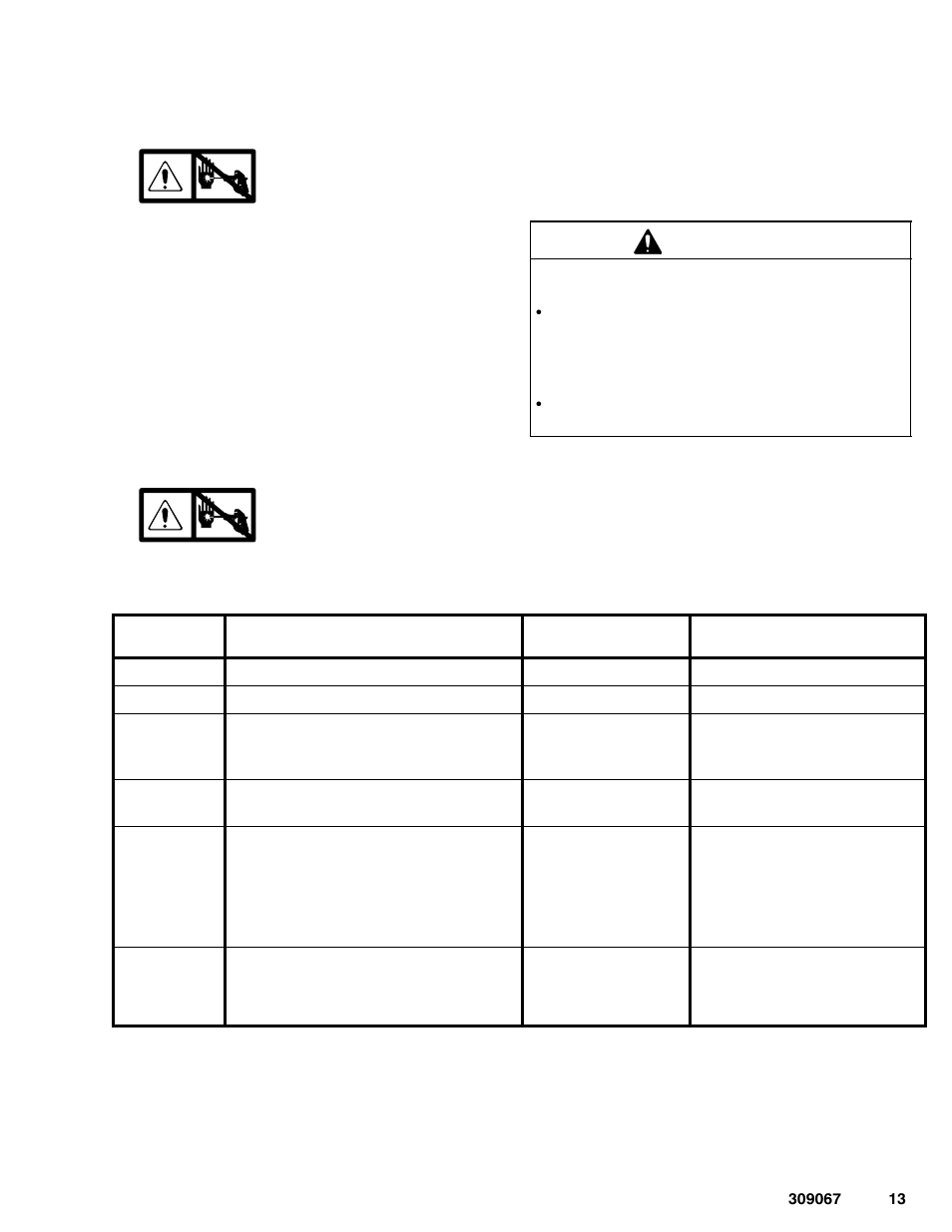 Pressure control repair, Caution | Hitachi ULTRA R MAX 695 309067 User Manual | Page 13 / 28