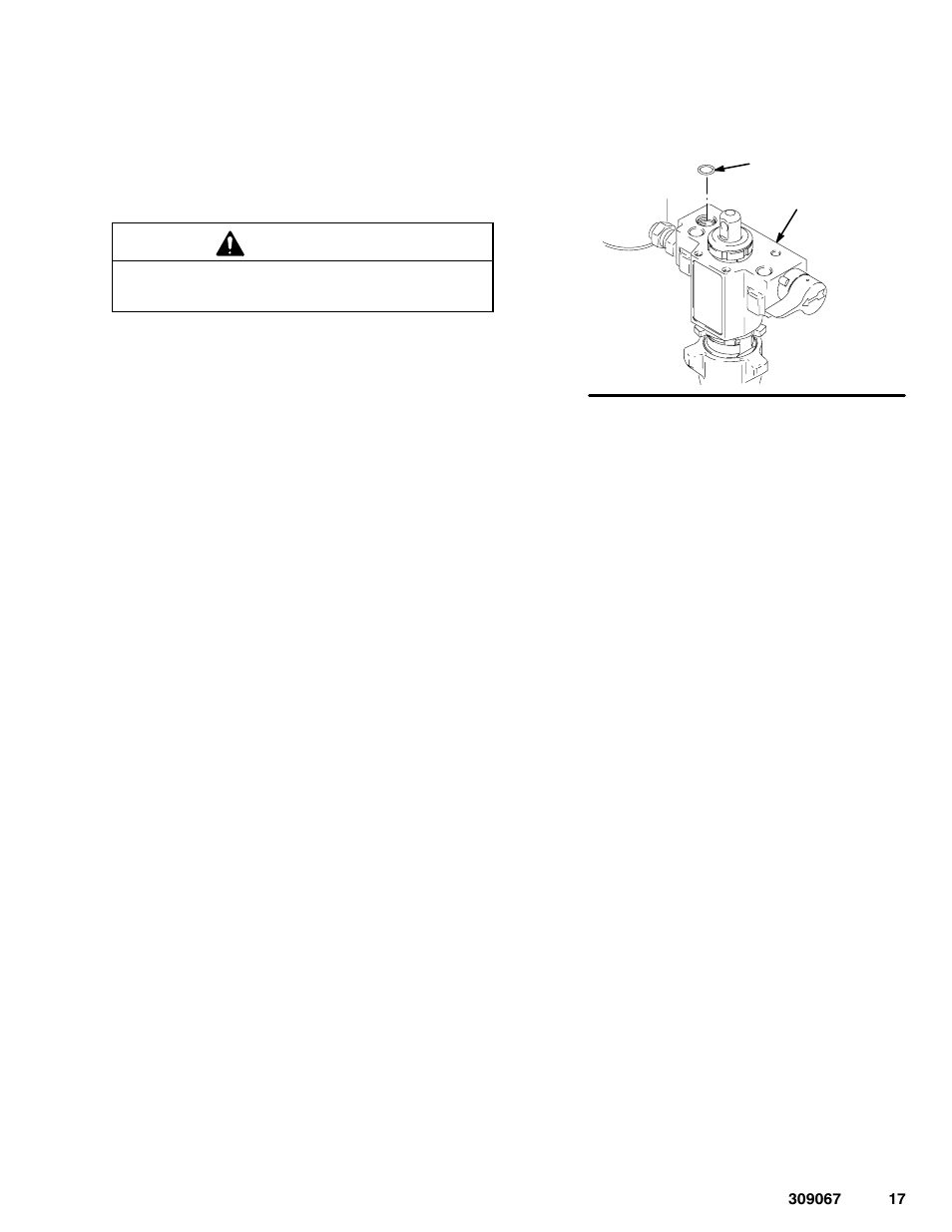 Pressure transducer seal, Caution | Hitachi ULTRA R MAX 695 309067 User Manual | Page 17 / 28