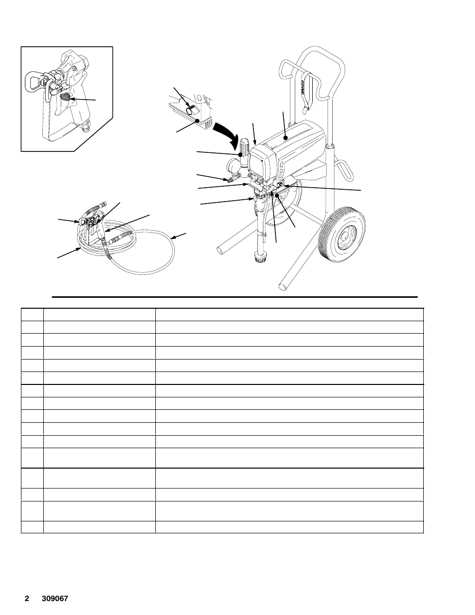 Component function and identification | Hitachi ULTRA R MAX 695 309067 User Manual | Page 2 / 28