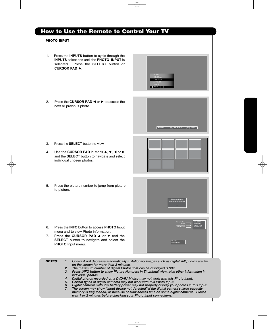 How to use the remote to control your tv, The remote c ontrol | Hitachi P50T501 User Manual | Page 27 / 159