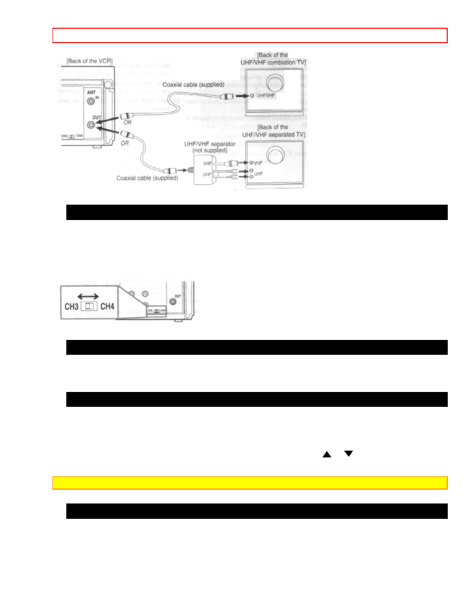 Input select | Hitachi VT-FX600A User Manual | Page 11 / 43