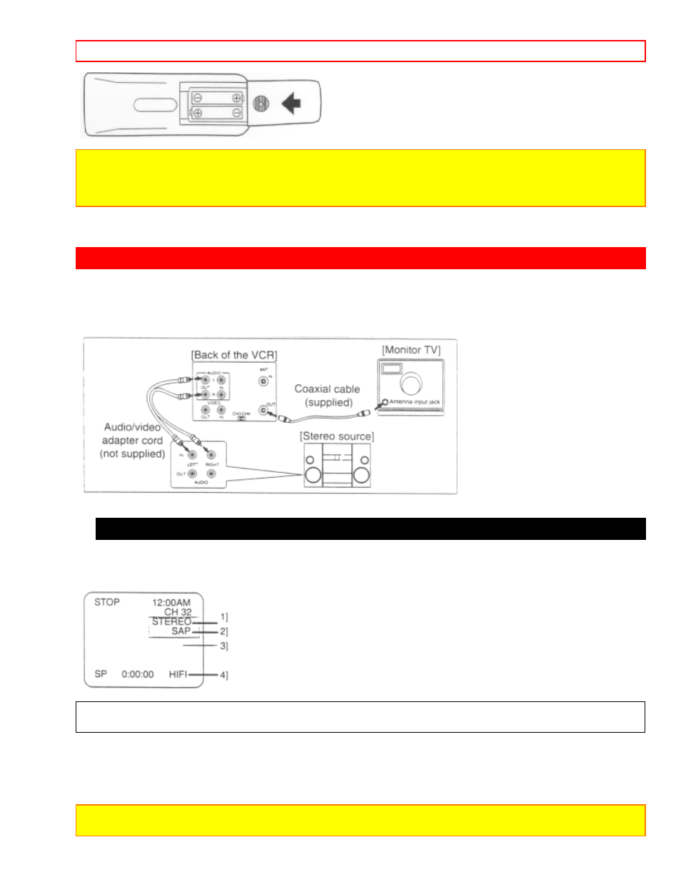 Mts (multi-channel television sound) system, Checking the selected mts mode | Hitachi VT-FX600A User Manual | Page 12 / 43