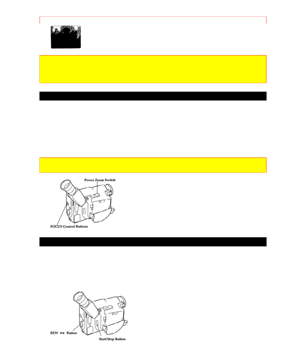 Using manual focus using instant review | Hitachi VM-E230A User Manual | Page 43 / 62