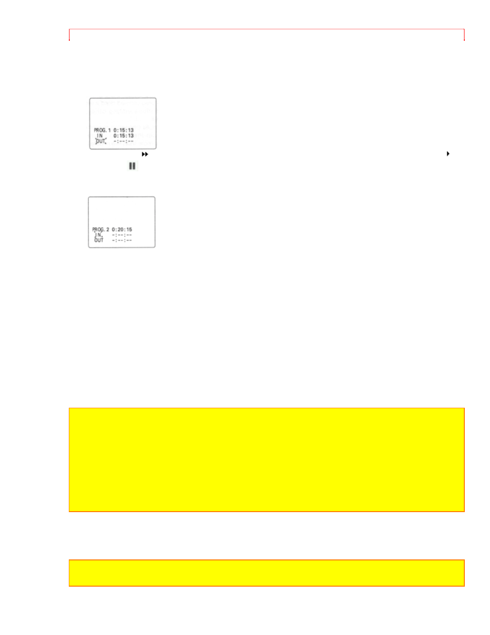 To end programmable simple edit | Hitachi VM-E230A User Manual | Page 53 / 62