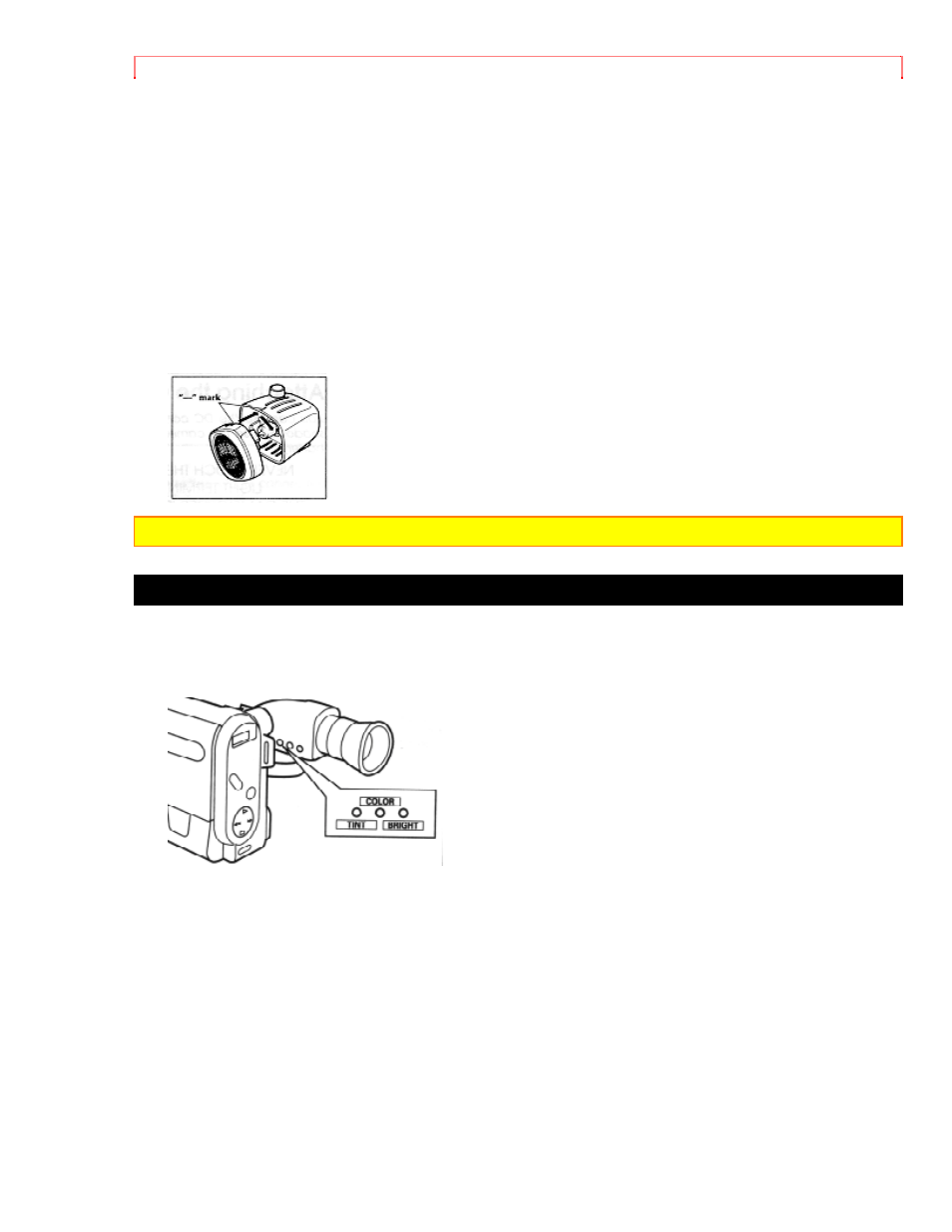 Viewfinder bright, color and tint control | Hitachi VM-E230A User Manual | Page 56 / 62